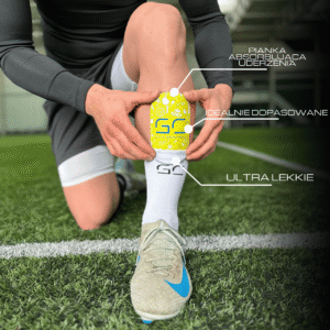 Ochraniacze piłkarskie Gain Control Samba infografika
