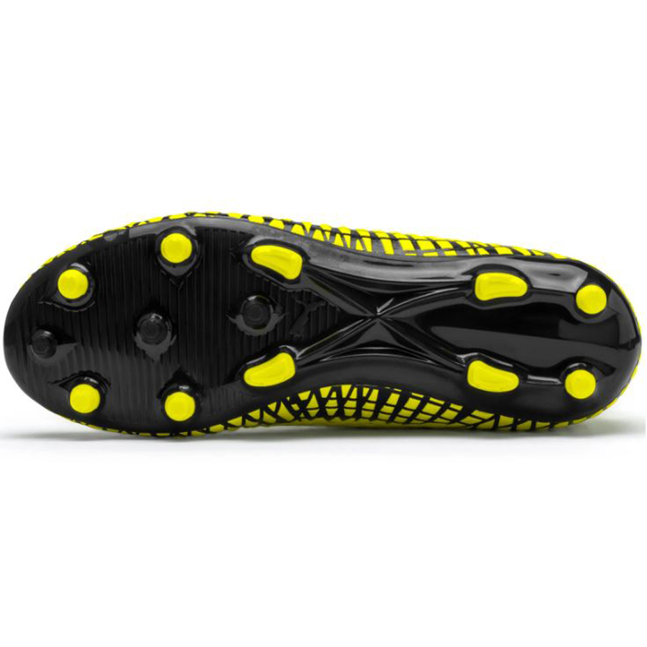 Buty piłkarskie Puma Future 4.4 FG AG JUNIOR żółto-czarne - obrazek 6