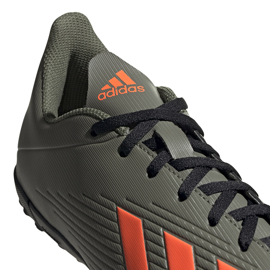 Buty piłkarskie adidas X 19.4 TF zielone - obrazek 4
