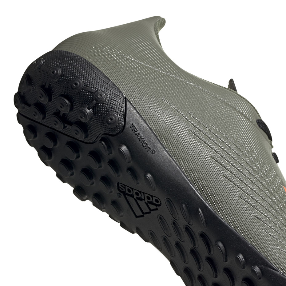 Buty piłkarskie adidas X 19.4 TF zielone - obrazek 5