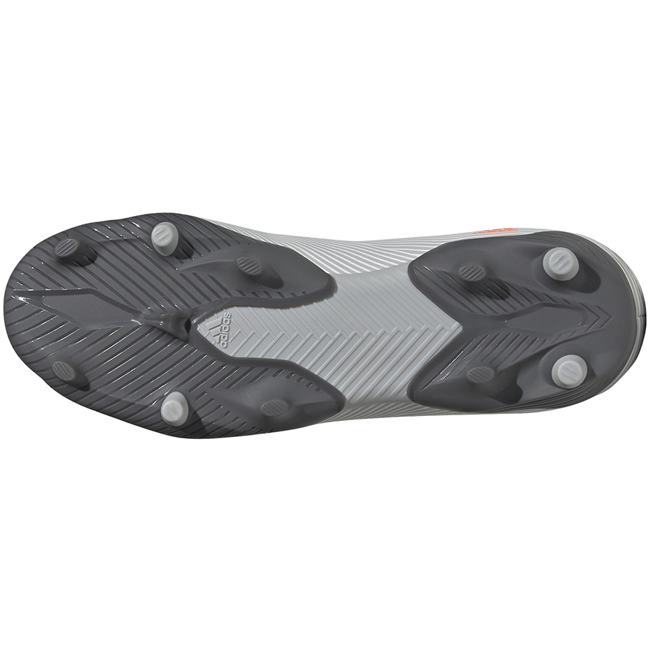 Buty piłkarskie adidas Nemeziz 19.3 FG JR szare - obrazek 7