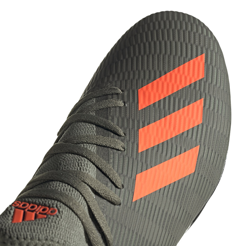 Buty piłkarskie adidas X 19.3 FG zielone - obrazek 4