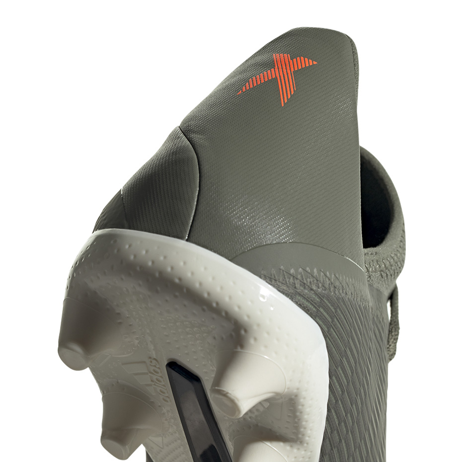 Buty piłkarskie adidas X 19.3 FG zielone - obrazek 5