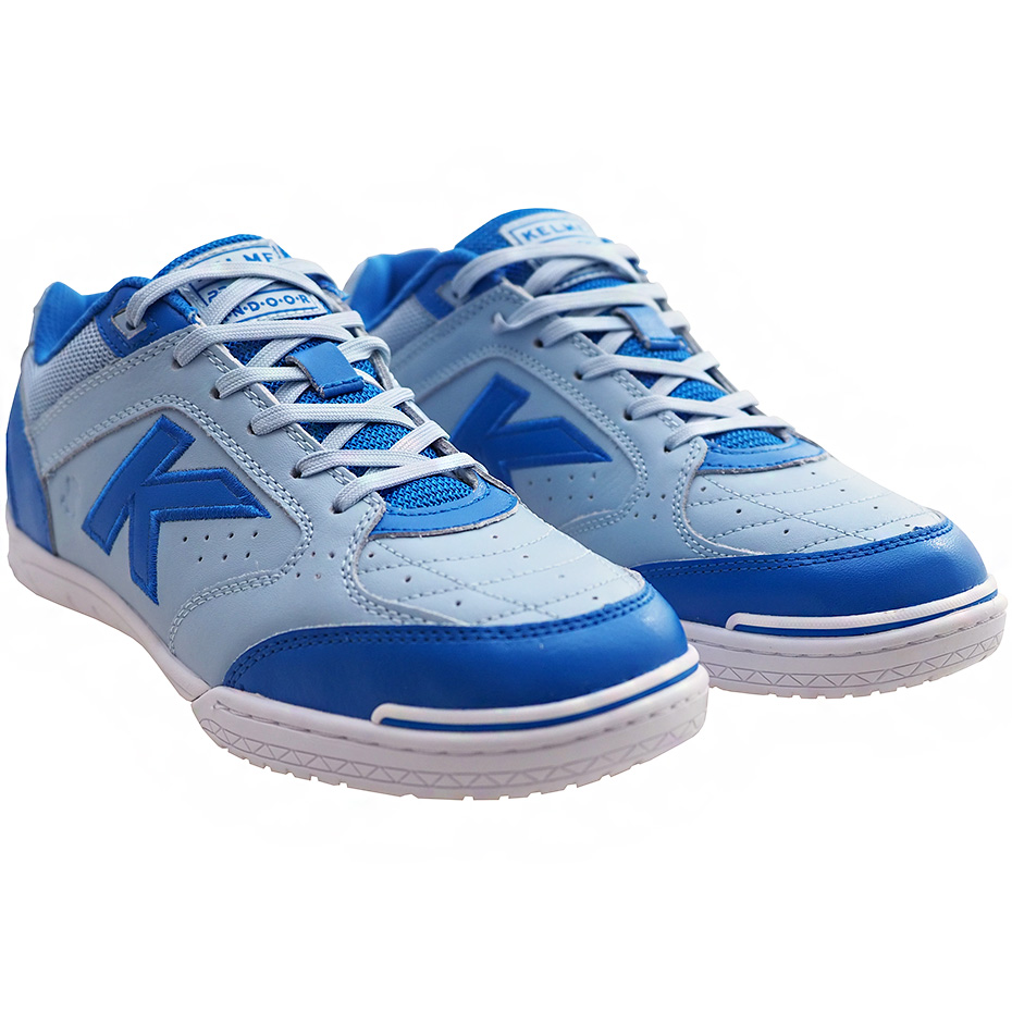 Buty halowe Kelme Precision Elite 2.0 Indoor niebieskie - obrazek 3