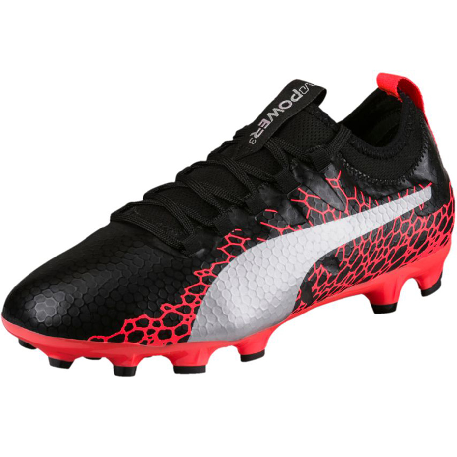 Buty piłkarskie Puma Evo Power Vigor 3 Graphic FG JR - obrazek 3