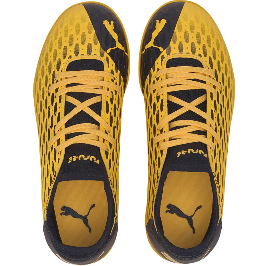 Buty piłkarskie Puma Future 5.4 TT JR zółte - obrazek 2