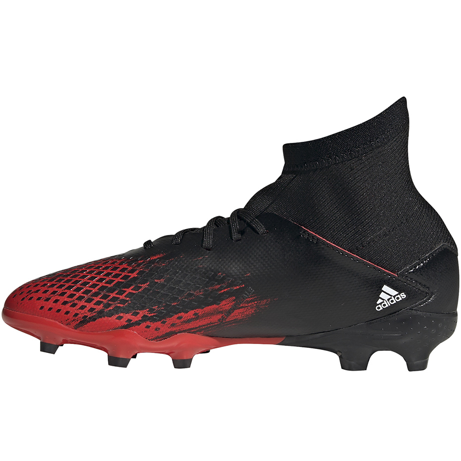 Buty piłkarskie adidas Predator 20.3 FG JR czarne - obrazek 3