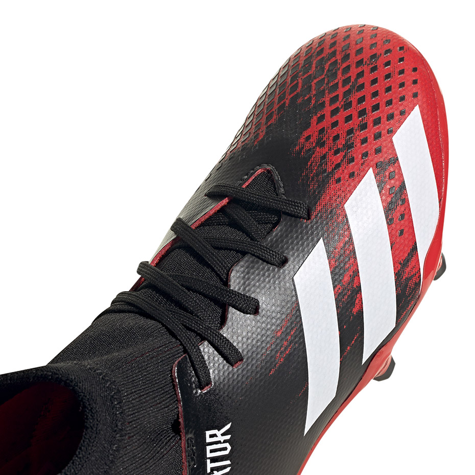 Buty piłkarskie adidas Predator 20.3 FG JR czarne - obrazek 4