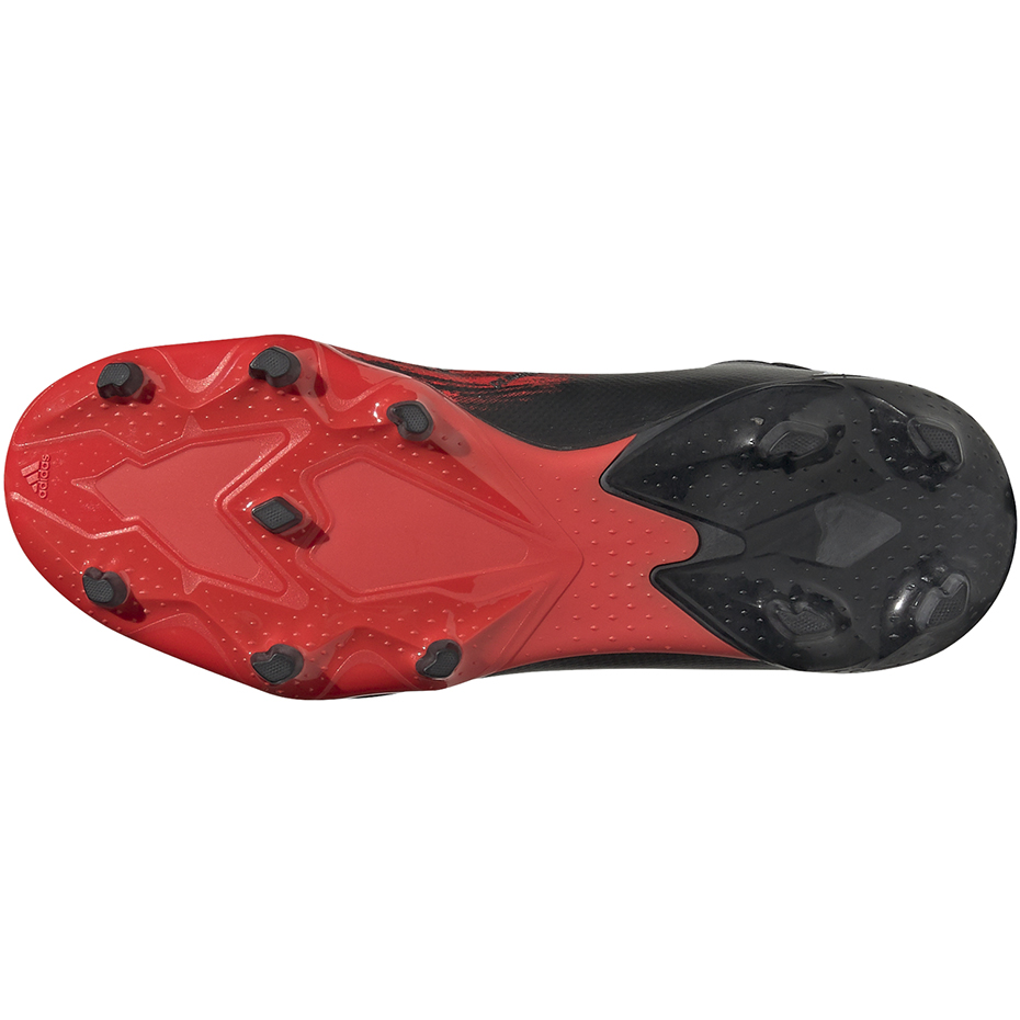 Buty piłkarskie adidas Predator 20.3 FG JR czarne - obrazek 6