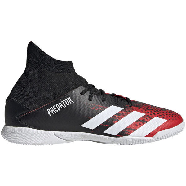 Buty piłkarskie adidas Predator 20.3 IN JR czarno-czerwone