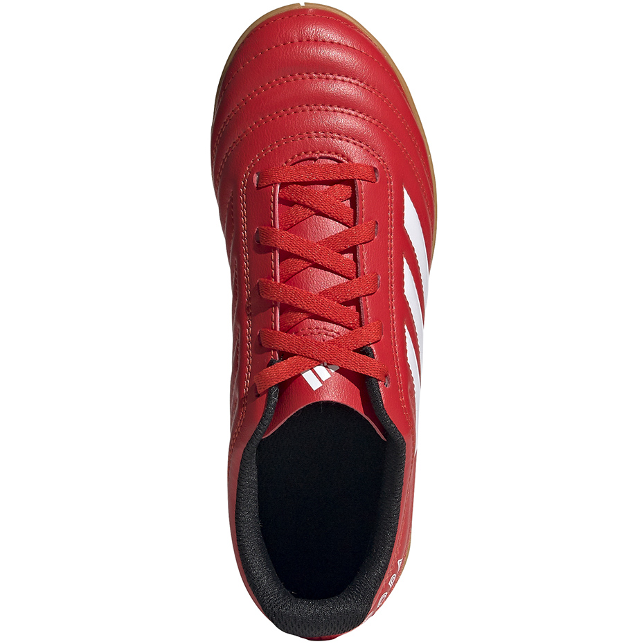 Buty piłkarskie adidas Copa 20.4 IN JR czerwone - obrazek 2