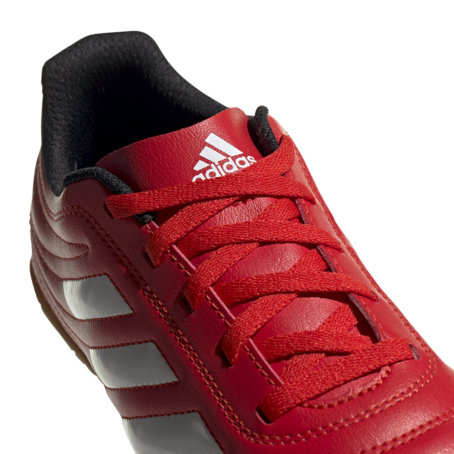 Buty piłkarskie adidas Copa 20.4 IN JR czerwone - obrazek 5