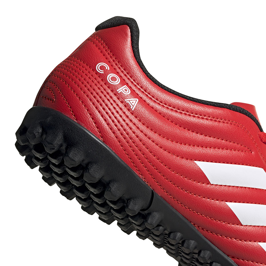 Buty piłkarskie adidas Copa 20.4 TF czerwone - obrazek 6