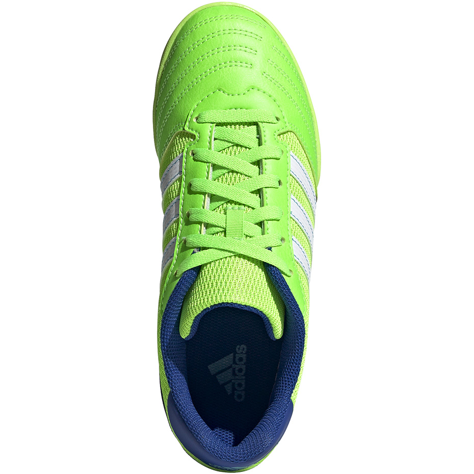 Buty piłkarskie adidas Super Sala JUNIOR zielone - obrazek 2
