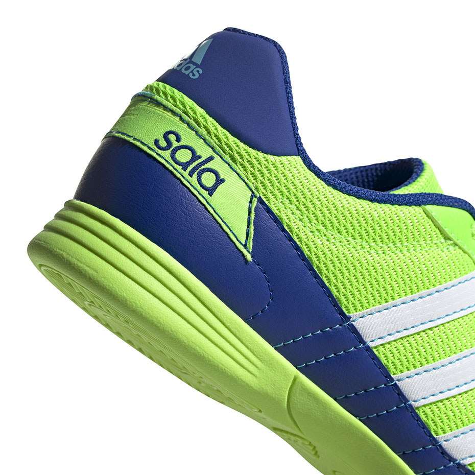 Buty piłkarskie adidas Super Sala JUNIOR zielone - obrazek 5