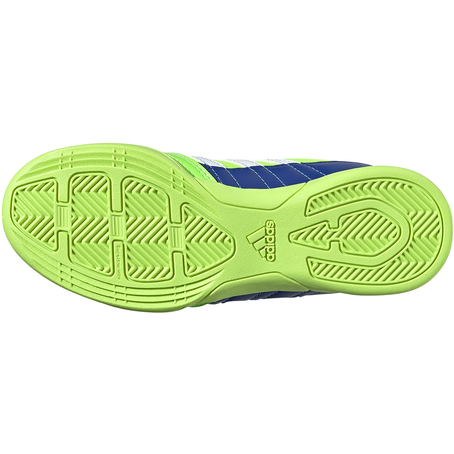 Buty piłkarskie adidas Super Sala JUNIOR zielone - obrazek 7