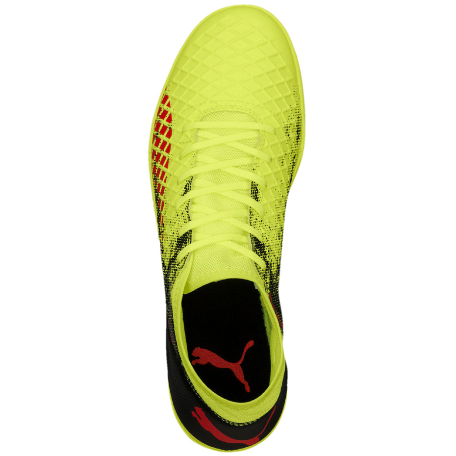 Buty piłkarskie Puma Future 18.4 TT żółto-czarne - obrazek 4