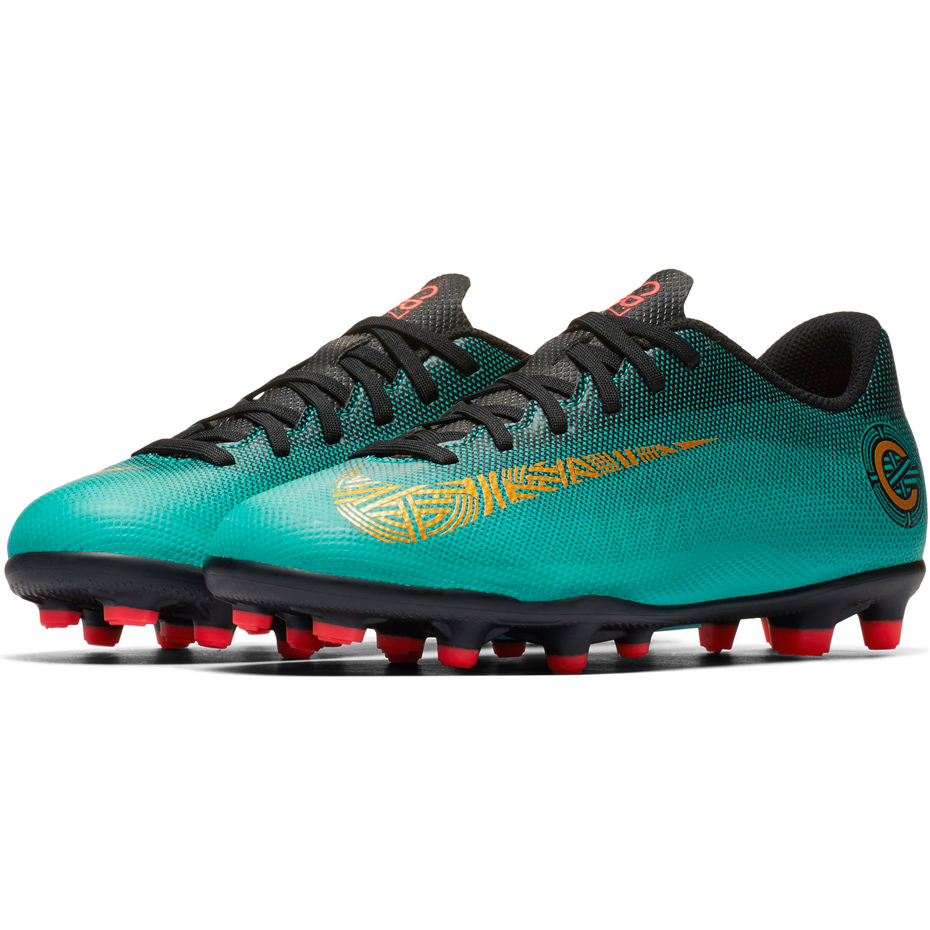 Buty piłkarskie Nike Mercurial Vapor 12 Club GS CR7 FG/MG JR - obrazek 11