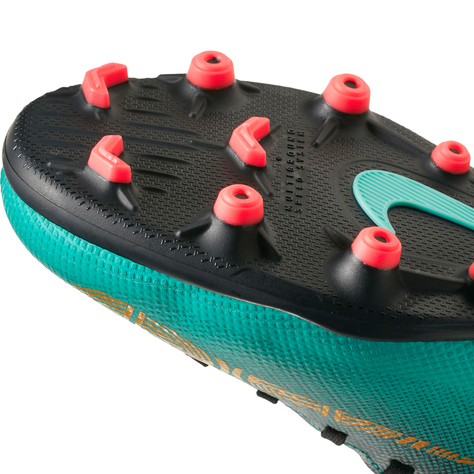 Buty piłkarskie Nike Mercurial Vapor 12 Club GS CR7 FG/MG JR - obrazek 13