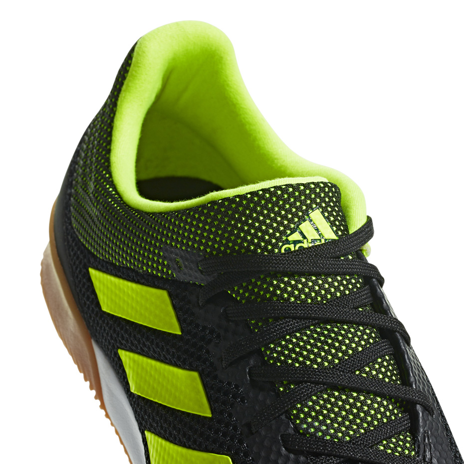 Buty piłkarskie adidas Copa 19.3 IN SALA czarno żółte - obrazek 5