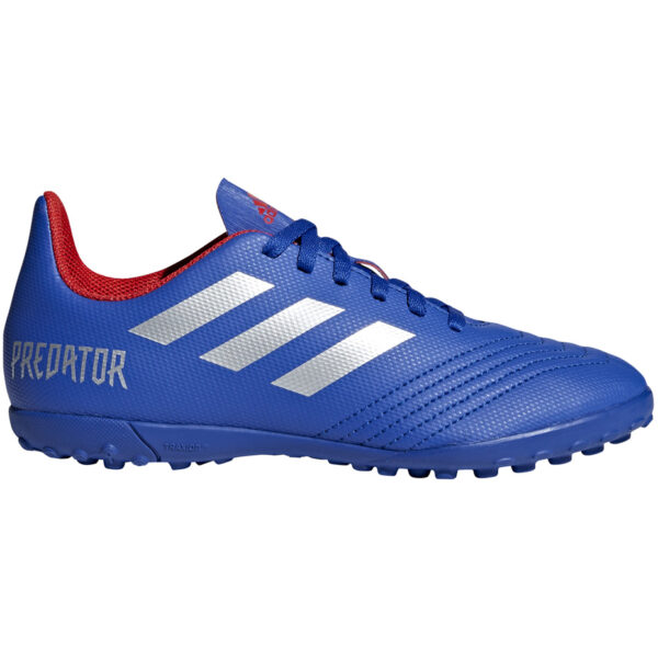 Buty piłkarskie adidas Predator 19.4 TF JR niebieskie