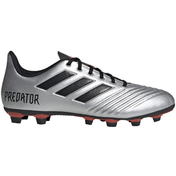 Buty piłkarskie adidas Predator 19.4 FxG srebrne