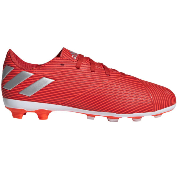 Buty piłkarskie adidas Nemeziz 19.4 FxG JR czerwone