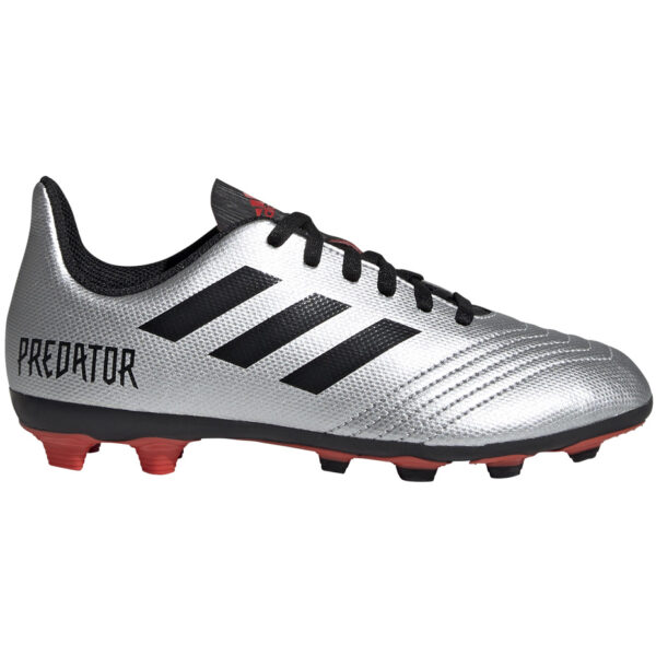 Buty piłkarskie adidas Predator 19.4 FxG JR srebrne