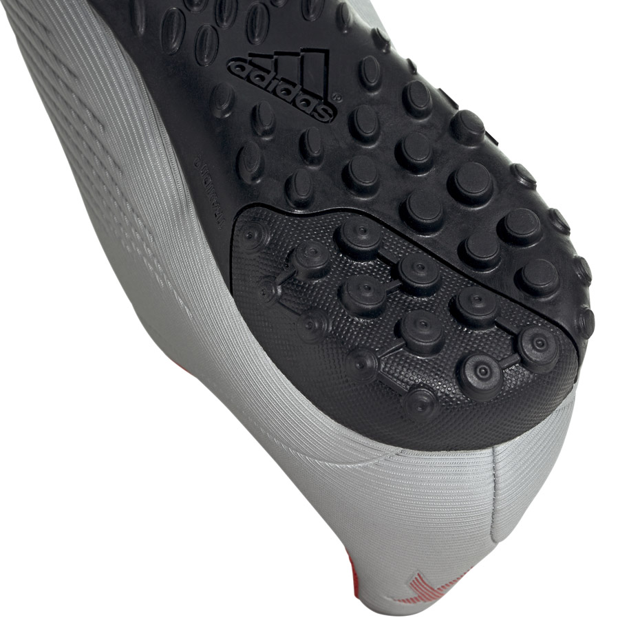 Buty piłkarskie adidas X 19.4 TF srebrne - obrazek 6