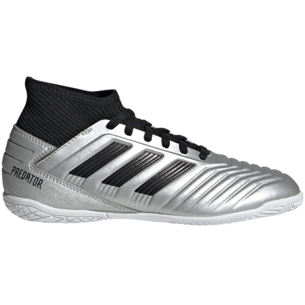 Buty piłkarskie adidas Predator 19.3 IN JR srebrne