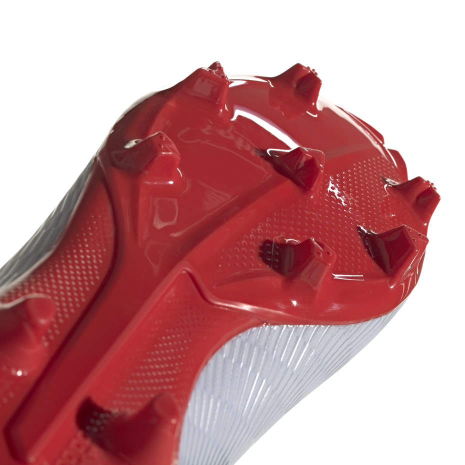 Buty piłkarskie adidas X 19.3 FG srebrne - obrazek 3