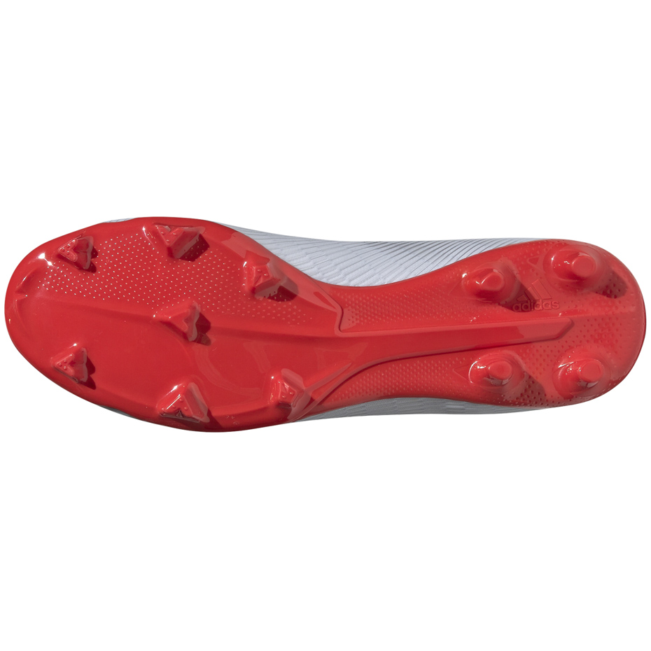 Buty piłkarskie adidas X 19.3 FG srebrne - obrazek 7