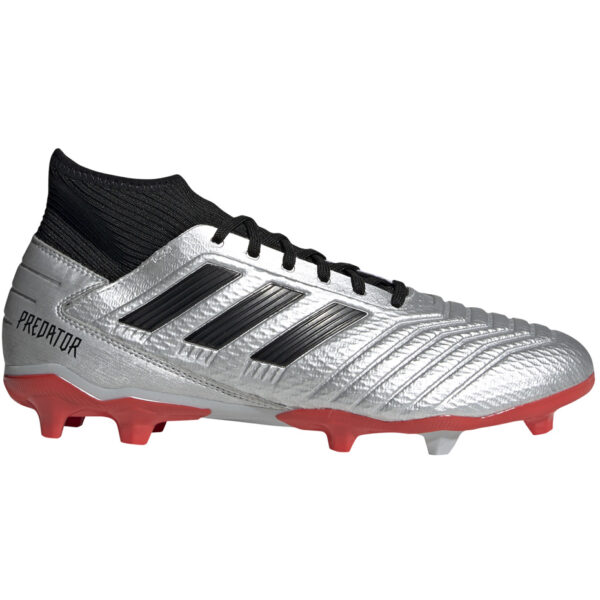 Buty piłkarskie adidas Predator 19.3 FG srebrne