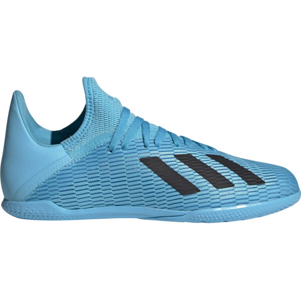Buty piłkarskie adidas X 19.3 IN JUNIOR niebieskie