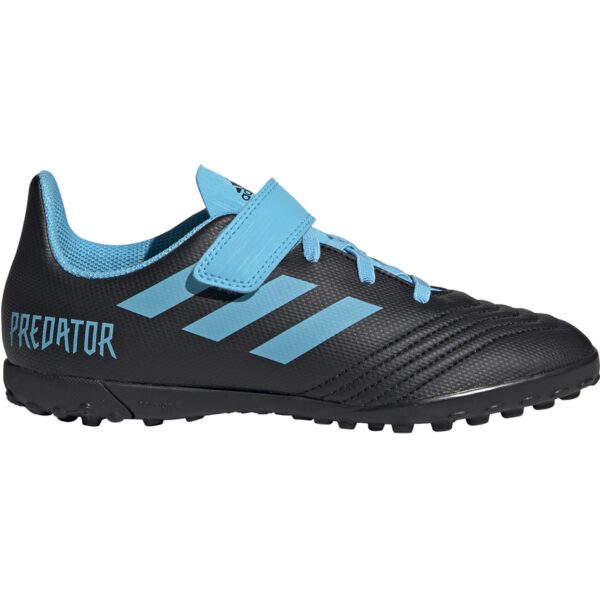 Buty piłkarskie adidas Predator 19.4 H&L TF JUNIOR czarno niebieskie