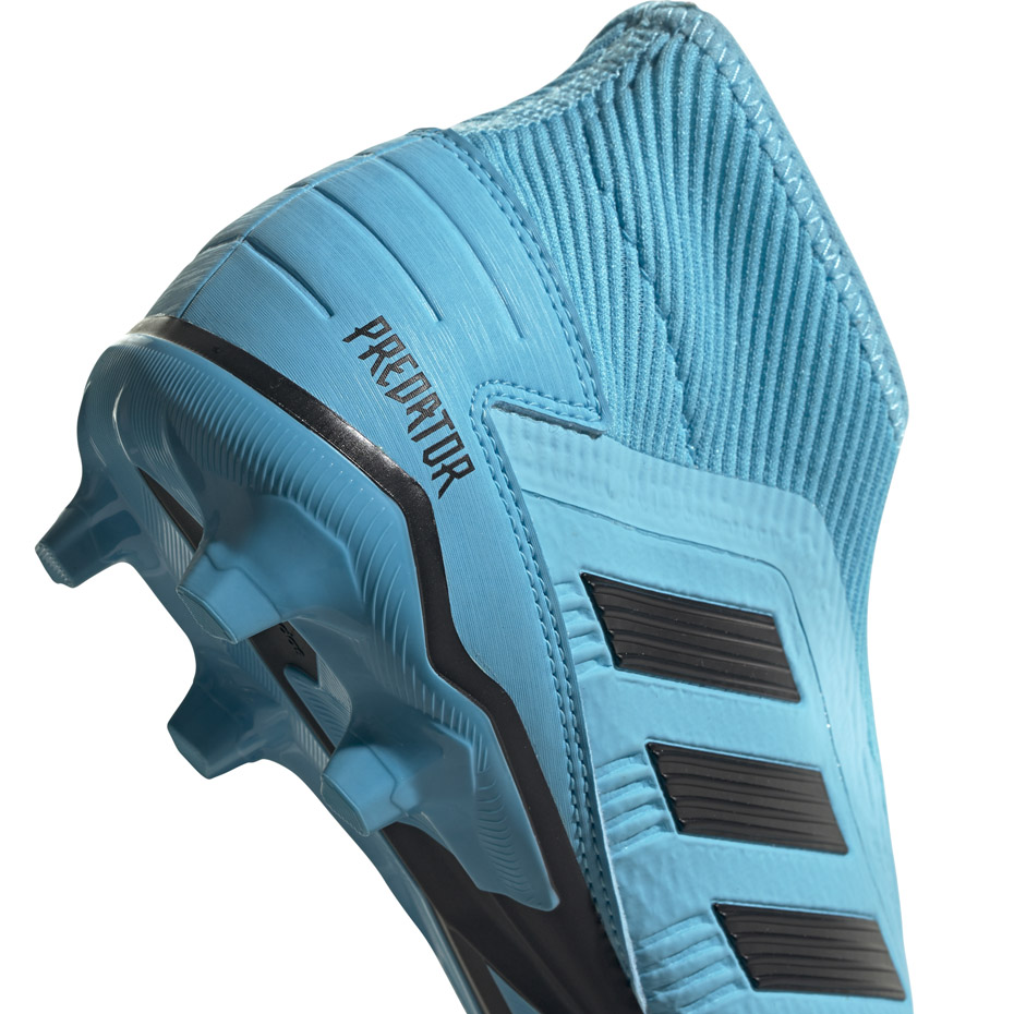 Buty piłkarskie adidas Predator 19.3 LL FG niebieskie - obrazek 5