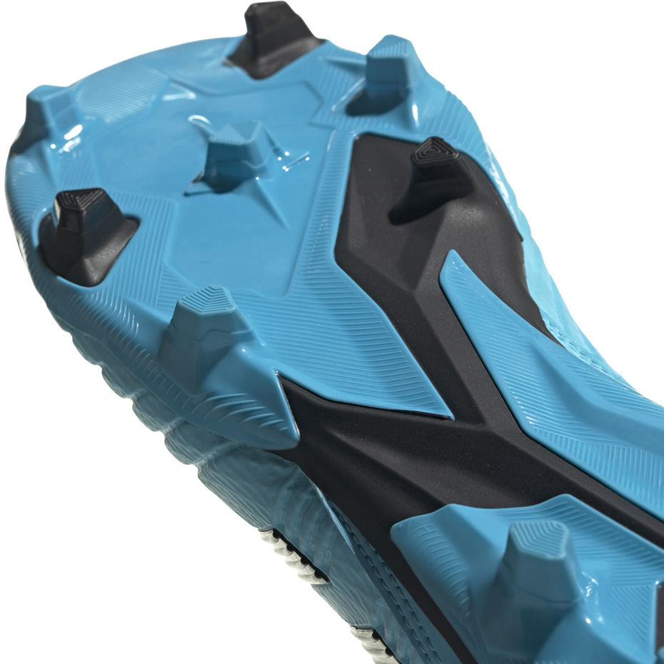 Buty piłkarskie adidas Predator 19.3 LL FG niebieskie - obrazek 6