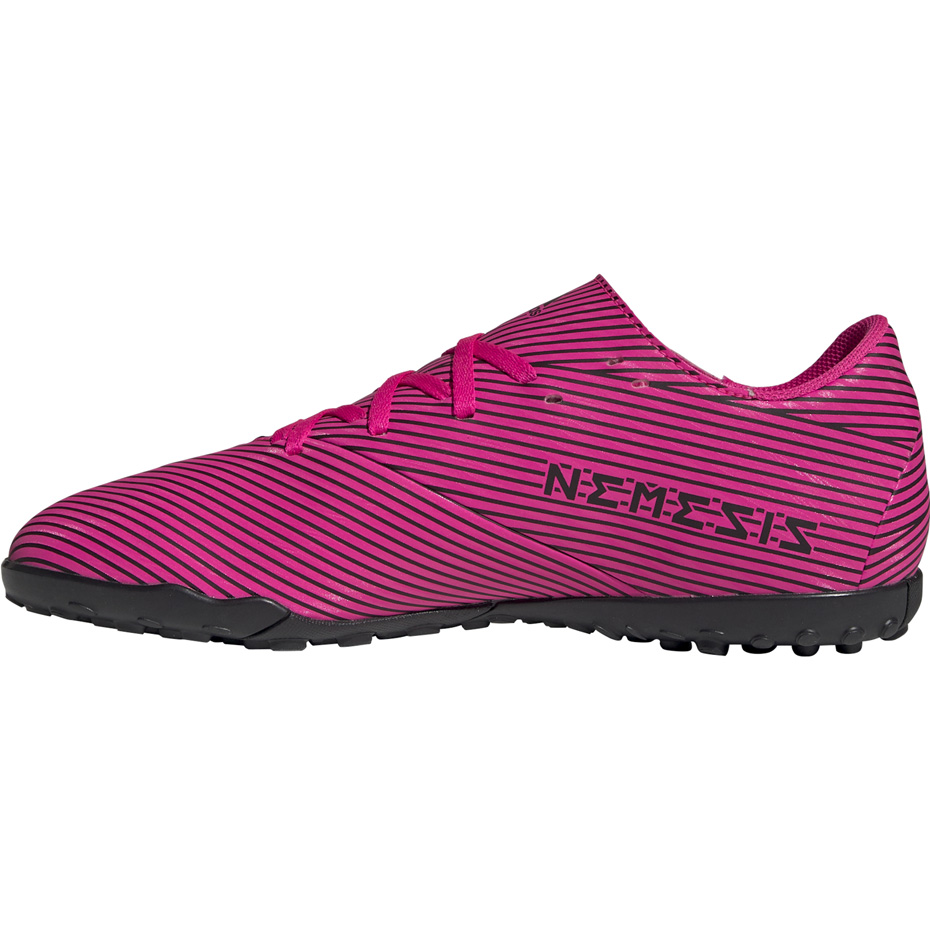 Buty piłkarskie adidas Nemeziz 19.4 TF różowe - obrazek 3