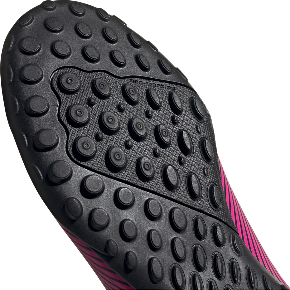 Buty piłkarskie adidas Nemeziz 19.4 TF różowe - obrazek 6