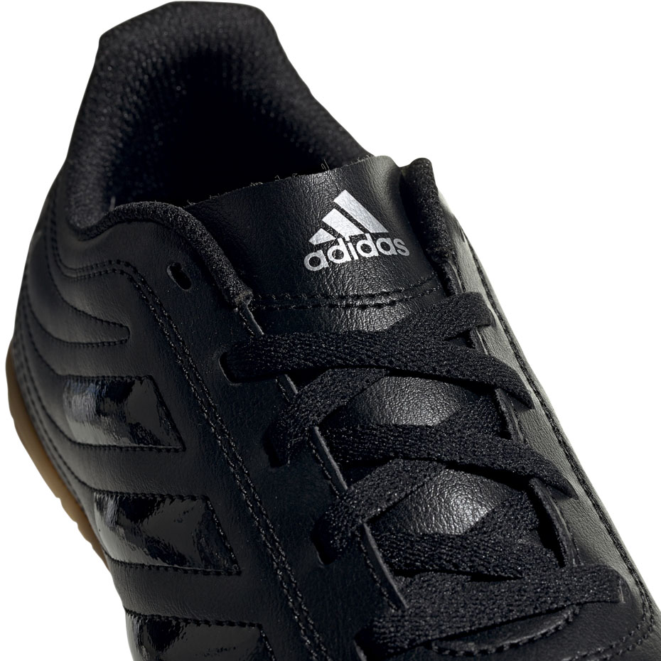 Buty piłkarskie adidas Copa 19.4 IN JUNIOR czarne - obrazek 4