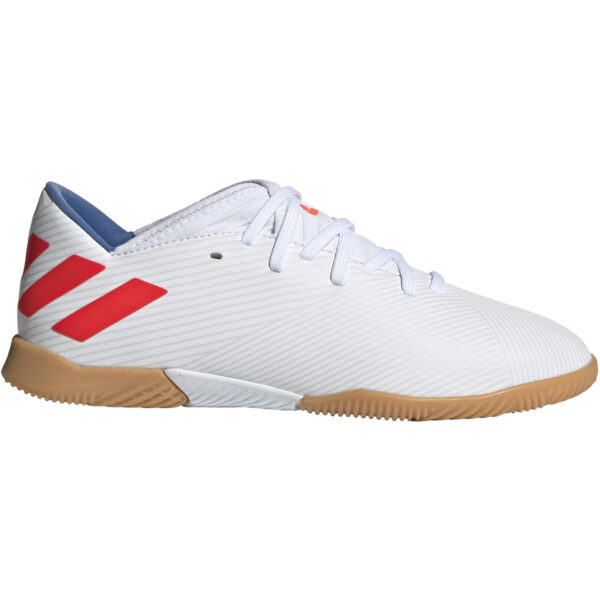 Buty piłkarskie adidas Nemeziz Messi 19.3 IN JUNIOR biało czerwone