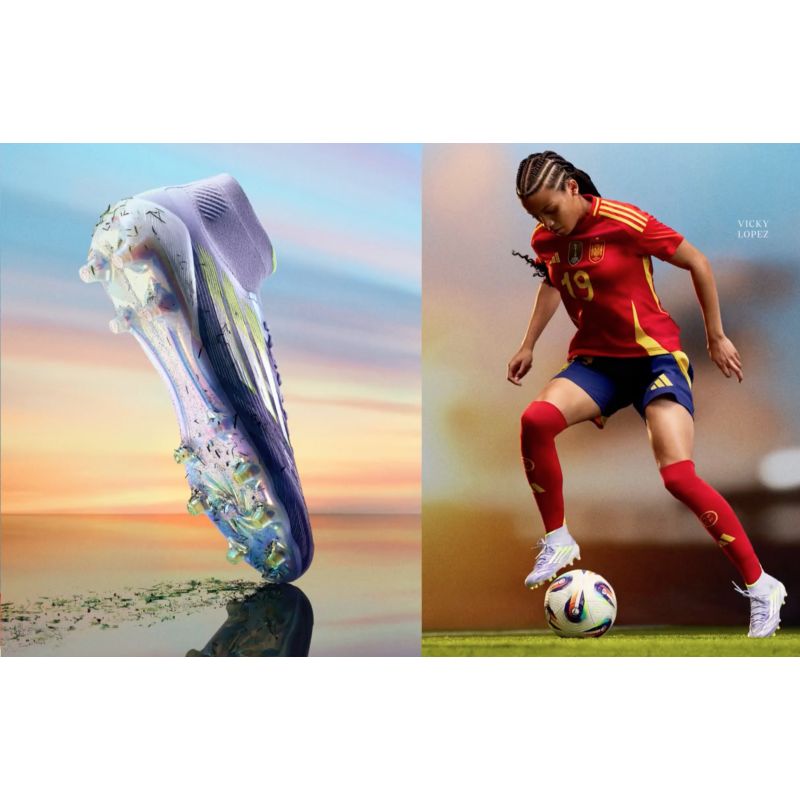 Buty piłkarskie adidas F50 League FG/MG Jr - obrazek 7