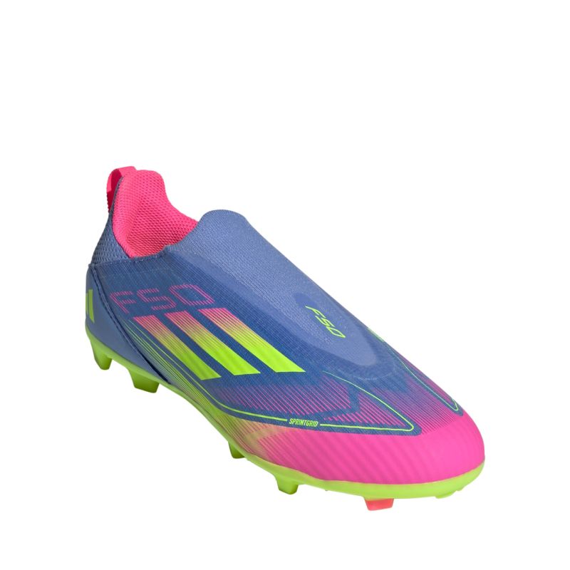 Buty piłkarskie adidas F50 League LL FG/MG Jr - obrazek 8