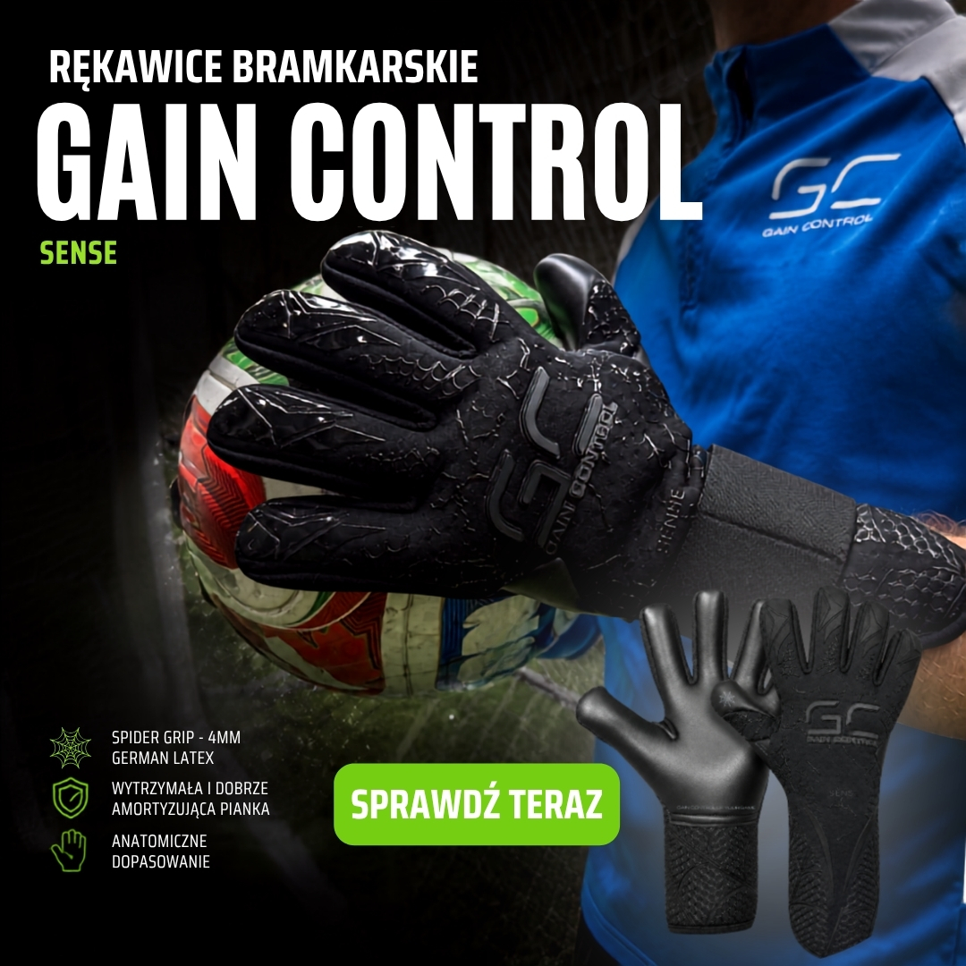Rękawice bramkarskie Gain Control - SENSE - Negative Cut - PREORDER - obrazek 11
