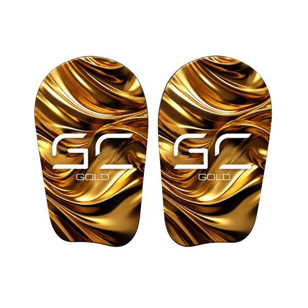 Ochraniacze piłkarskie GC FLOW - gold